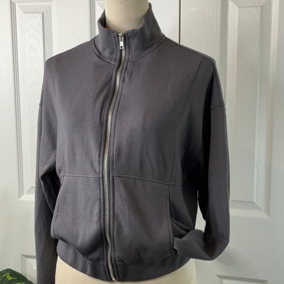 Better Together - Women's Zip Up Jacket Gray Size Small - Picture 3 of 9